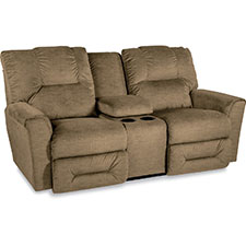Easton La-Z-Time® Full Reclining Loveseat with Middle Console 